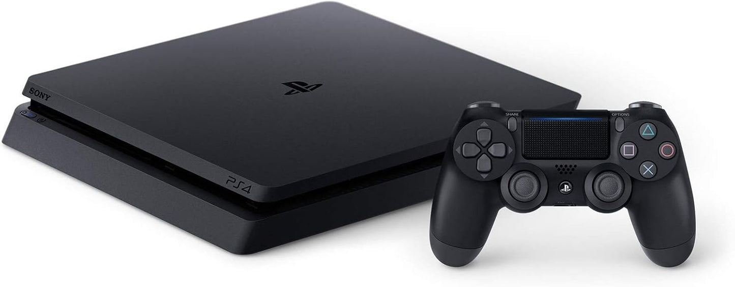 Sony Playstation 4 (PS4) Slim 500GB Storage Gaming Console 1 Gaming Pad Pre-Owned Abroad 6 Months Warranty