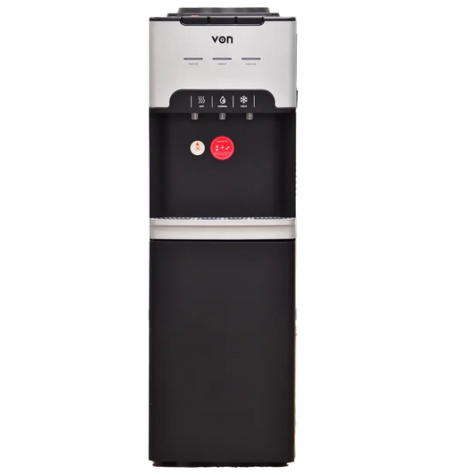 VON VDE-313CLK Water Dispenser, Electric Cooling - Dark Grey
