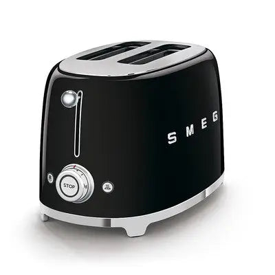 SMEG TSF01BLUK Bread Toaster 2 Slice Black 6F
