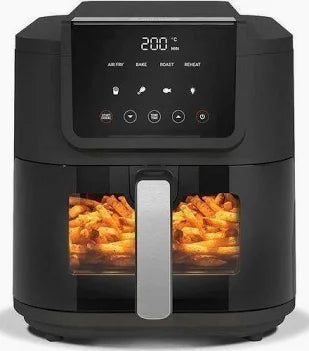 VON VAF080DSTK Slim Digital Air Fryer, 8L